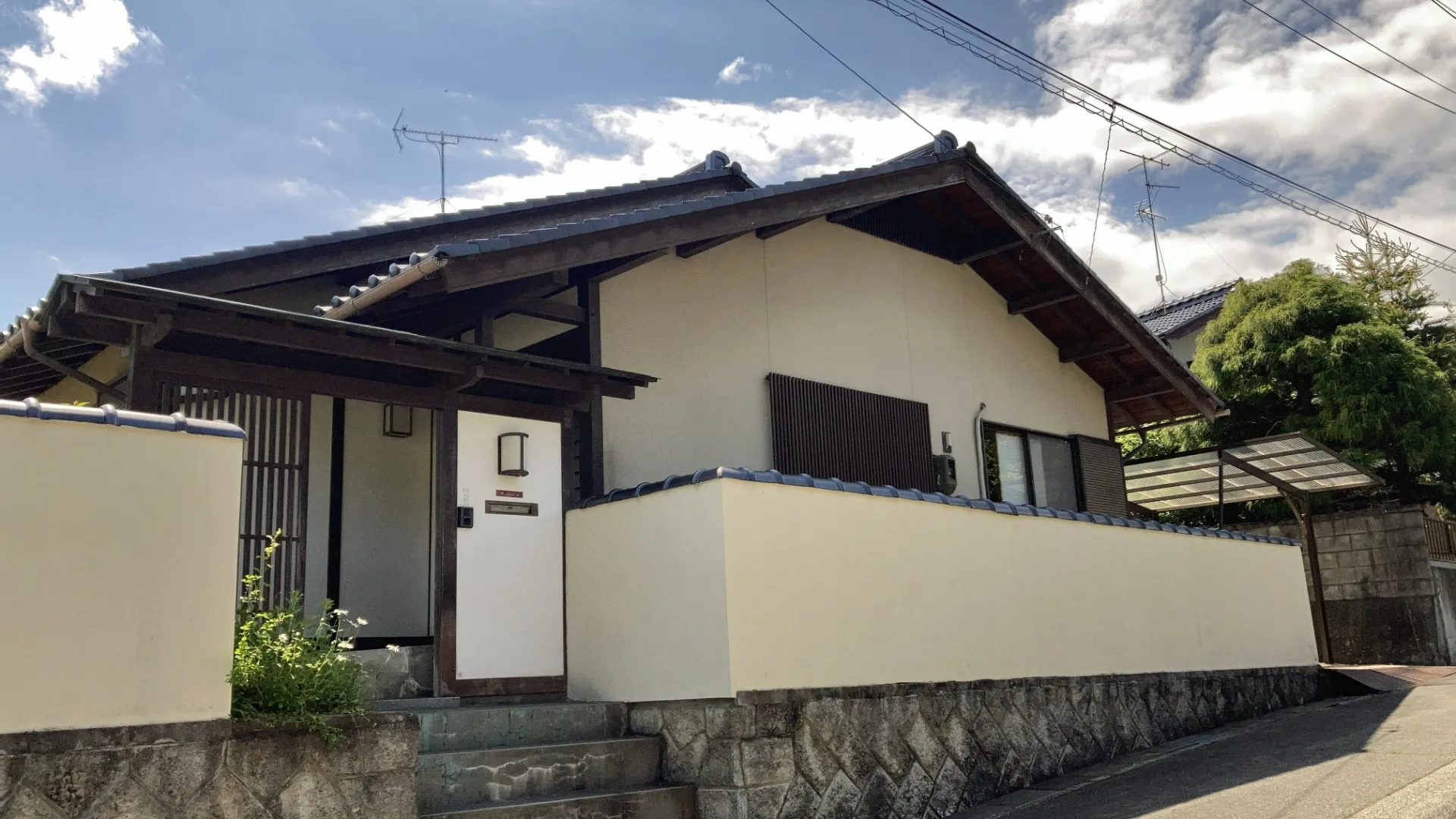 池田町会染　渋坂団地　平屋住宅