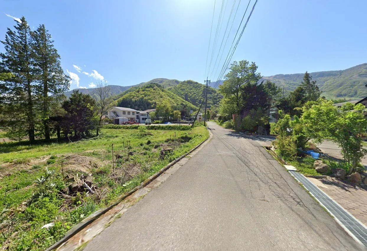 白馬村神城駅近く　住宅用地